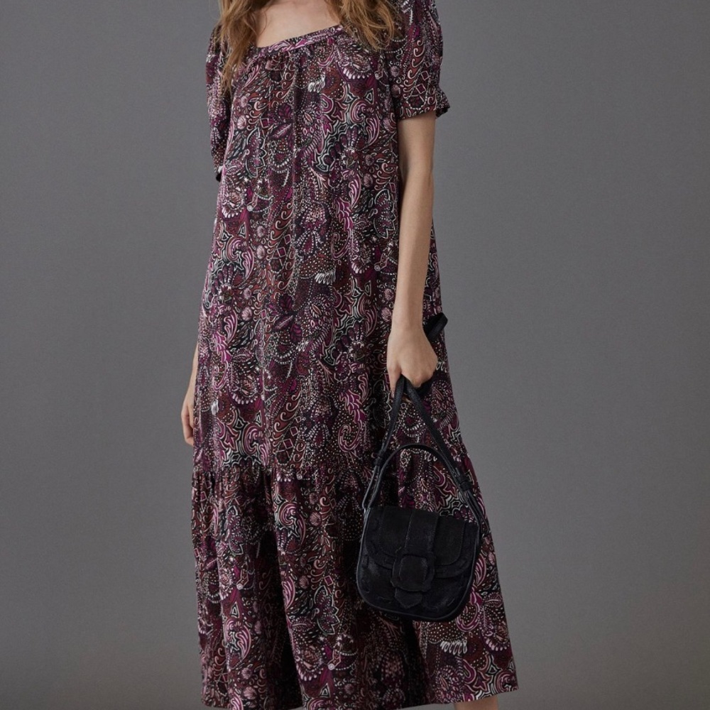 ANTHRO Lisabetta Maxi Dress